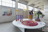 Designkunst in het HAKA-gebouw in Rotterdam tijdens Designbeurs OBJECT Rotterdam