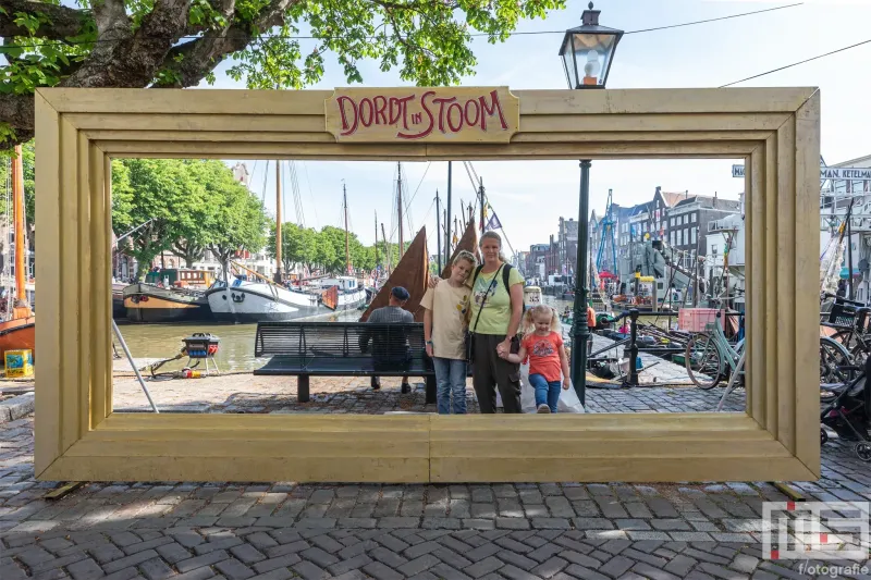 Het levendschilderij op het Stoomevenement Dordt in Stoom in Dordrecht