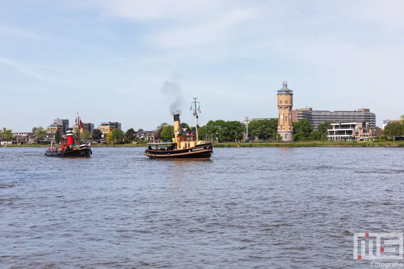 De stoomschepen op het Stoomevenement Dordt in Stoom in Dordrecht