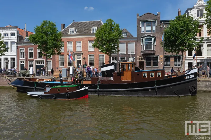 Een mini Elbe op het Stoomevenement Dordt in Stoom in Dordrecht