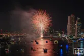 Het spectaculaire vuurwerk van de Wereldhavendagen 2025 vormt de afsluiting van het avondprogramma