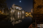 Te Koop | Kasteel Gravensteen in Gent in de nacht