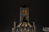 Te Koop | De Sint Niklaaskerk in Gent in de nacht