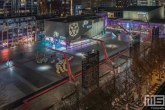 Het Schouwburgplein tijdens het IFFR in Rotterdam by Night