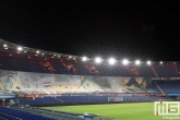 Te Koop | Het Feyenoord Stadion De Kuip met het Zilvervloot-doek in Rotterdam tijdens Museumnacht010