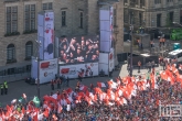 De huldiging van kampioen Feyenoord op de Coolsingel in Rotterdam