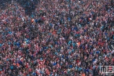 De huldiging van kampioen Feyenoord op de Coolsingel in Rotterdam