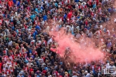 De huldiging van landskampioen Feyenoord op de Coolsingel in Rotterdam