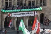 Te Koop | De huldiging van kampioen Feyenoord op het balkon van het Stadhuis de Coolsingel in Rotterdam