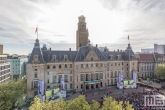 De huldiging van landskampioen Feyenoord op de Coolsingel in Rotterdam