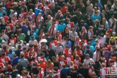 De huldiging van kampioen Feyenoord op de Coolsingel in Rotterdam
