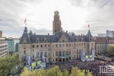 De huldiging van landskampioen Feyenoord op de Coolsingel in Rotterdam