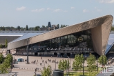 Het Centraal Station in Rotterdam tijdens de Dakendagen