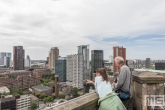Het uitzicht vanaf de Laurenskerk in Rotterdam tijdens de Dakendagen