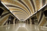Het metrostation Szent Gellert Tér in Budapest