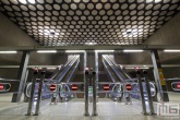 Het metrostation Rakoczi Tér in Budapest
