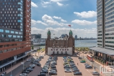 Te Koop | Het uitzicht op Hotel New York in Rotterdam tijdens de Dag van de Architectuur