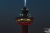 Te Koop | De Euromast in Rotterdam in Feyenoord Rood/Wit tijdens het Kampioensfeest van Feyenoord