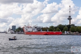 Het Offshoreschip Bigroll Baffin in Rotterdam tijdens de Wereldhavendagen
