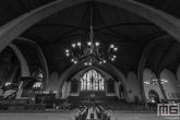 De binnenkant van de Grote Kerk in Rotterdam Overschie tijdens de Open Monumentendag