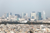 La Défense vanuit de Eiffeltoren in Parijs