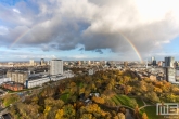 Te Koop | Het Park en het Erasmus MC in Rotterdam met een regenboog