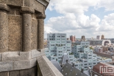 Te Koop | Het uitzicht vanuit het Stadhuis in Rotterdam op de Markthal Rotterdam en het Timmerhuis