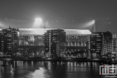 Te Koop | Het Feyenoord Stadion De Kuip in Rotterdam-Zuid tijdens een speelavond