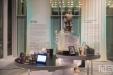 De opening van een tentoonstelling over de Coolsingel in Museum Rotterdam in Rotterdam