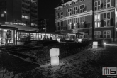 De tuin van het Schielandshuis in Rotterdam tijdens Museumnacht010