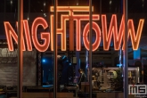 Het Nighttown gedeelte in Museum Rotterdam tijdens Museumnacht010 in Rotterdam