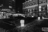 De tuin van het Schielandshuis in Rotterdam tijdens Museumnacht010