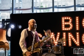 The Big Swingers tijdens de opening in Museum Rotterdam