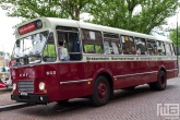 Een DAF 603 van Stichting Veteraan Autobussen op Dordt in Stoom in Dordrecht