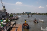 Het uitzicht op het stoomevenement Dordt in Stoom