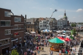 Het uitzicht op het stoomevenement Dordt in Stoom