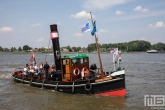 Het stoomschip Jan de Sterke tijdens het stoomevenement Dordt in Stoom