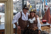 Het Levend Schilderrij tijdens het stoomevenement Dordt in Stoom