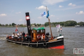 Het stoomschip Jan de Sterke tijdens het stoomevenement Dordt in Stoom