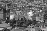 De stadsbrug Karluv Most in Prague