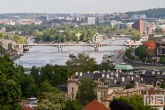 Het eiland Stvanice in Prague