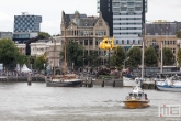 De loodsboot Libra van Loodswezen tijdens een demo op de Wereldhavendagen in Rotterdam