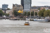 De loodsboot Libra van Loodswezen tijdens een demo op de Wereldhavendagen in Rotterdam