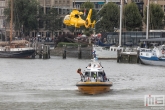 De loodsboot Libra van Loodswezen tijdens een demo op de Wereldhavendagen in Rotterdam