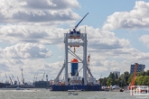Het offshoreschip Savanen van Van Oord op de Wereldhavendagen in Rotterdam