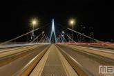 De Erasmusbrug in Rotterdam by Night