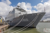 De L800 Zr.Ms. Rotterdam tijdens de Wereldhavendagen 2019 in Rotterdam