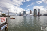 De P&O Ferries en sleepboot Union7 tijdens de Wereldhavendagen 2019 in Rotterdam vanuit de Veerhaven