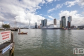 De P&O Ferries en sleepboot Union7 tijdens de Wereldhavendagen 2019 in Rotterdam vanuit de Veerhaven