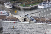 De mariniers tijdens een demonstratie op de Wereldhavendagen 2019 in Rotterdam